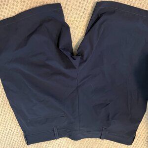 J. Crew Navy Shorts SZ 32 tech Short 9" Inseam